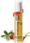 GK HAIR Global Keratin 100% Organic Argan Oil Anti Frizz Hair Serum (0.34 Fl Oz/10ml)