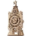 Ugears Old Clock Tower Holz 3D Puzzle - 3D Holzpuzzle Erwachsene Mittelalterlicher