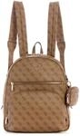GUESS Power Play II Tech Backpack L Latte Logo