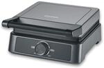 Severin WA 2125 Waffeleisen Kontrollleuchte Schwarz, Anthrazit
