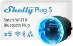 Shelly Plug S Gen3 Schwarz - WLAN Smarte Steckdose, Leistungsmessung, 12A, 2500W,
