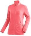 Maier Sports Denise Jacket W Damen Midlayer, pflegeleichte Fleece-Jacke mit 2