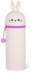LEGAMI - 2-in-1 Weiche Silikontasche - Kawaii, Giraffe Schultasche, Tischstifthalter,