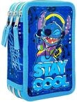 Clondo Dreifach Gef&uuml;llt Federm&auml;ppchen f&uuml;r Kinder, f&uuml;r Stitch Fans, Jungen und