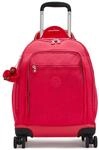 Kipling NEW ZEA Gro&szlig;er Rucksack mit Rollen, True Pink (Rosa)