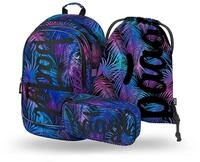 Baagl Schulrucksack Set M&auml;dchen 3 Teilig, Schultasche f&uuml;r Grundschule Volksschule,