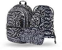 Baagl Schulrucksack Set Jungen M&auml;dchen 3 Teilig, Schultasche f&uuml;r Grundschule