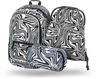 Baagl Schulrucksack Set M&auml;dchen 3 Teilig, Schultasche f&uuml;r Grundschule Volksschule,