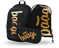 Baagl Schulrucksack Set M&auml;dchen Jungen 3 Teilig, Schultasche f&uuml;r Grundschule
