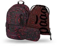 Baagl Schulrucksack Set Jungen M&auml;dchen 3 Teilig, Schultasche f&uuml;r Grundschule