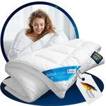 Schlafmond Medicus Clean Allergiker Sommerdecke 135x200 cm - Atmungsaktive Bettdecke