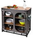 camp LIFE Capri K&uuml;chenbox | Campingschrank Campingk&uuml;che Reisek&uuml;che faltbar mit