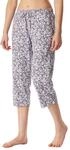 Schiesser Damen Schlafhose 3/4-lang Baumwolle Stretch Single-Jersey-Qualit&auml;t - Mix +