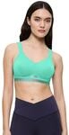Triumph Damen Sport-BH Triaction Cardio Flow P EX, ohne B&uuml;gel, Gepolstert, 75D, Ice