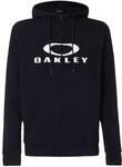 Oakley Herren Bark Full Zip Hoodie 2.0 Sweatshirt, schwarz/wei&szlig;, XL