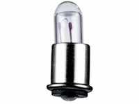 Miniaturlampe mit Linse 0,09W, 1,5V Steckfassung