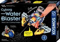 KOSMOS 621254 Cyborg Water-Blaster, 2-in-1 Cyborg Roboter-Hand mit Wasserpistole,