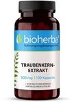 100 OPC Traubenkernextrakt Kapseln 300mg &ndash; Hochdosiert mit OPC und Selen von
