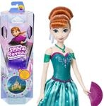 Mattel Disney Die Eisk&ouml;nigin Anna Modepuppen-Set, Spin & Reveal mit 11