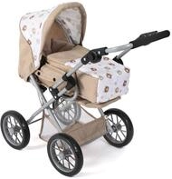 Bayer Chic 2000&reg; 3in1 Kombi Puppenwagen Leni - B&auml;rchen Beige - faltbar,