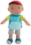 HABA Kuschelpuppe Gabriel Stoffpuppe 25 cm f&uuml;r Babys | Weich