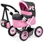 Bayer Design 13060AA Puppenwagen Trendy, mit Tasche, h&ouml;henverstellbarer Griff,