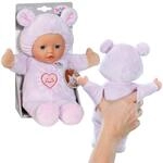 BABY Born for Babies Maus 26cm, weiche 26 cm Puppe mit &Ouml;hrchen und Fingertaschen,