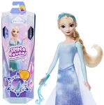 Mattel Disney Die Eisk&ouml;nigin Elsa Modepuppen-Set, Spin & Reveal mit 11