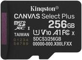 Kingston Canvas Select Plus microSD Speicherkarte 256GB micSDXC Gen3 150R A1 Ohne