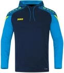 JAKO Herren Kapuzensweatshirt Performance, Marine/Jako-Blau, L