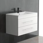 Alpenberger Waschtisch | Bad Waschbecken mit Unterschrank 70 cm Breit | Badm&ouml;bel