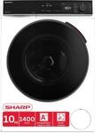 Sharp ES-WNFB014CWDA-DE Waschmaschine 10 kg &ndash; Energieeffizienzklasse A (-20%), 1400