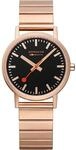 Mondaine Classic Damen Uhr analog Quarzwerk mit Edelstahl Armband...