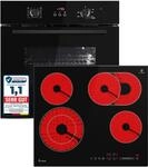 KKT KOLBE Autarkes Herdset | 60cm Einbaubackofen BO8005FB | 59cm Kochfeld CH5901RL 
