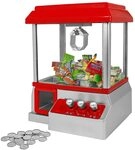 MikaMax Candy Grabber &ndash; S&uuml;&szlig;igkeitenautomat im Mini-Kirmes-Stil, Greifautomat mit