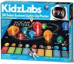 4M - Beleuchtetes Sonnensystem | KidzLabs | Baue leuchtendes Sonnensystem-Modell 