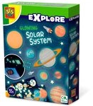 Leuchtendes Sonnensystem