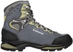 LOWA Stiefel mittel CAMINO EVO GTX stahlblau/kiwi, 46.5