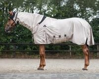 QHP Ekzemdecke Hoodie Halsteil Bauchlatz (105 cm, beige)