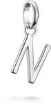 THOMAS SABO Charm Club Connect Charm-Anh&auml;nger Buchstabe Recyceltes 925 Silber