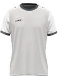 JAKO Unisex Kinder Trikot Dynamic, Kurzarm, hellgrau/wei&szlig;/grau, 140