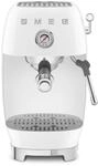 Smeg, Manuelle Espressomaschine ECF03WHEU, Thermoblock, Cold Brew Funktion,
