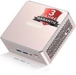 GEEKOM Mini PC A5 mit AMD Ryzen 5 7430U,16GB RAM(Erweiterbar, nicht LPDDR) 512GB SSD,