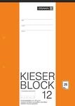 Brunnen Zeichenblock Kieser, A4, unliniert mit Rand, 210 x 298 mm, 150 g/qm, 25 Blatt