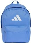 adidas Unisex CLASSIC 3BARS BACKPACK, Blue Fusion/White, One size