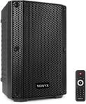 Vonyx VSA08BT - Aktiver Bluetooth Lautsprecher mit 250W Bi-Verst&auml;rkung und