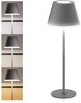 CSL - Tischlampe LED mit Akku - Kabellos - Touch - Helligkeit dimmbar - warmwei&szlig;