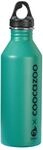 Coocazoo Edelstahl-Trinkflasche, Fresh Mint, einwandig mit Loop-Cap-Drehverschluss &