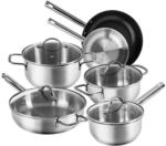 Karcher Topfset Jovita aus Edelstahl, Kochgeschirr Induktion-Kochtopf-Set,...