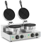 Royal Catering RCWM-2600-R Waffeleisen Waffelger&auml;t Waffelautomat Waffle Maker